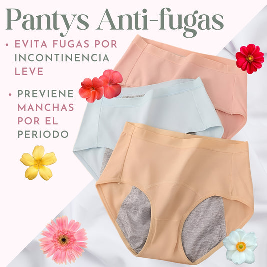 Interiores para incontinencia y flujo menstrual (Pack X 4)